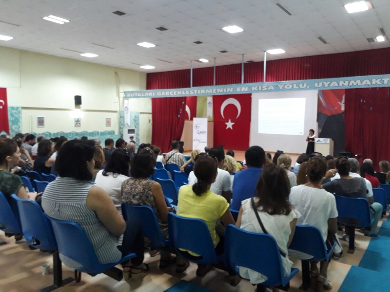 Seminar in Seferihisar International İstanbul Stock Exchange Islamic Divinity High School